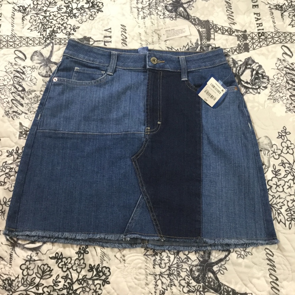 NWT Jean mini skirt